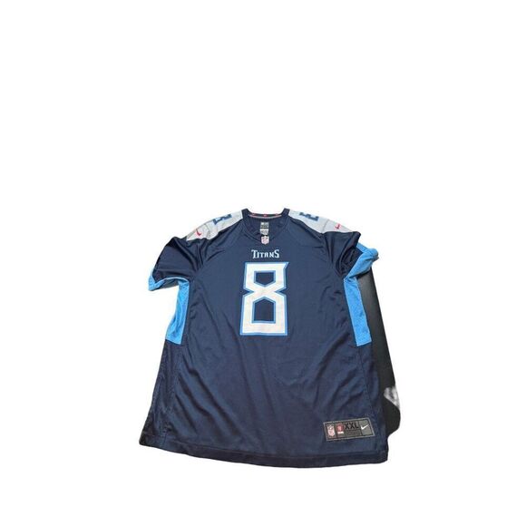 Nike Mariota NFL Titans Jersey #8 Navy Blue XXL - Picture 7 of 11